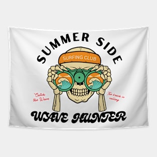 Summer side - wave hunter Tapestry