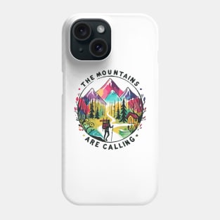 The Mountains are Calling and I Must Go - John Muir Phone Case