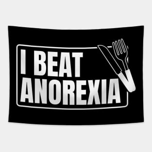 I Beat Anorexia Tapestry