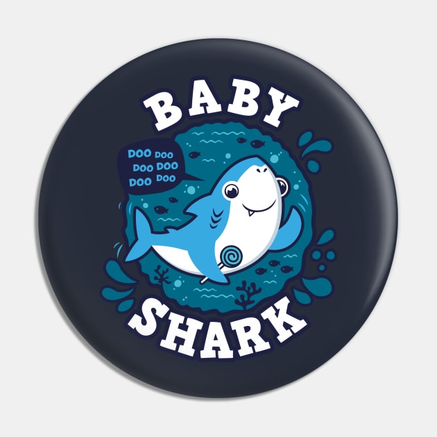 Baby Shark Boy (trace) Pin by Olipop