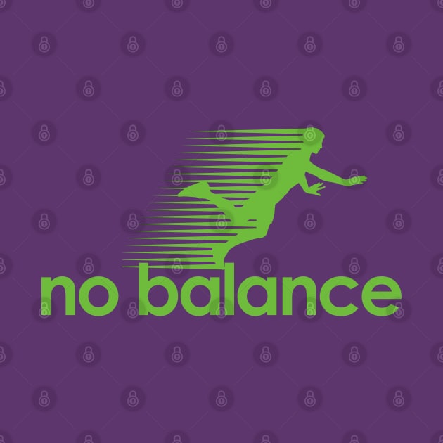 No Balance Funny Parody T-Shirt by theshirts