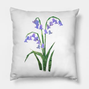 English bluebells Pillow