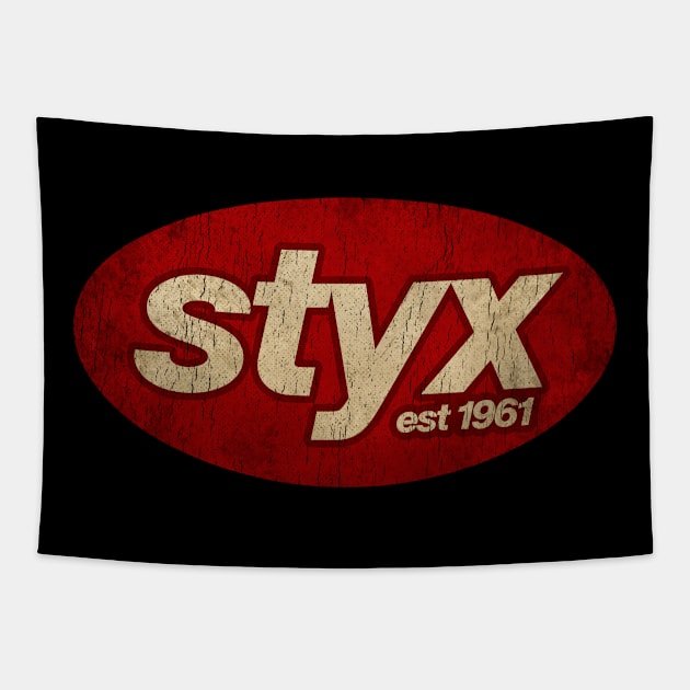 Styx - Vintage Tapestry by Skeletownn