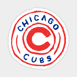 Chicago Cuuuubs 02 Magnet