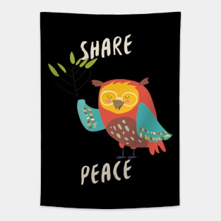 Share Peace Thanksgiving Gift Tapestry