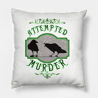 murder of crows Pillow