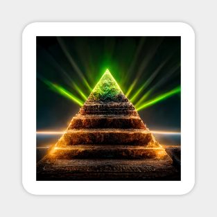 Crypto pyramid Magnet