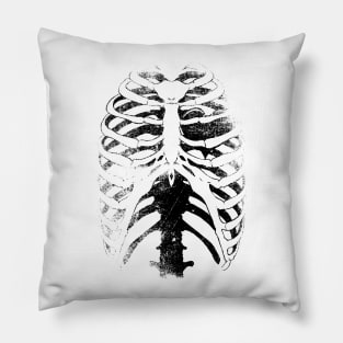 Skeleton Ribcage Pillow