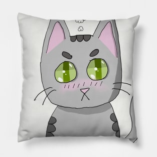 Angry Cat Pillow