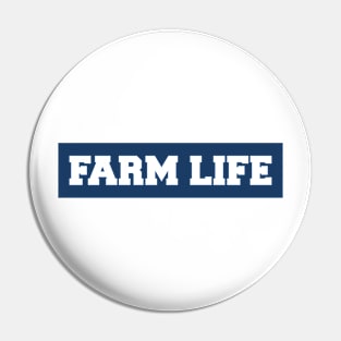 Tom Pemberton Merch Farm Life Pin