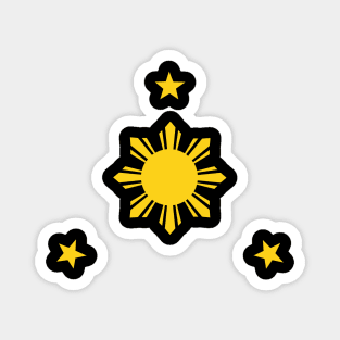 Philippines Sun and Stars Magnet