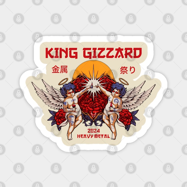 king gizzard Magnet by enigma e.o