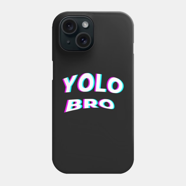 yolo bro arched Phone Case by ramith-concept