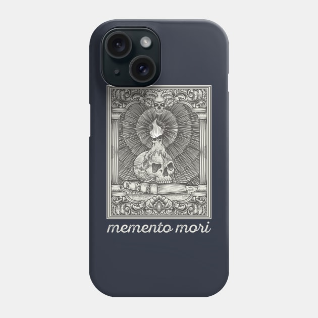 Memento Mori - Marcus Aurelius stoicism philosophy Phone Case by OutfittersAve