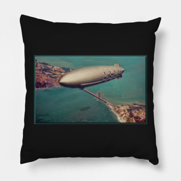 Protecting the Bay 1942 Pillow by rgerhard