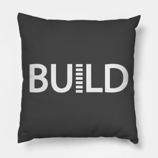 Build building one word design Pillow