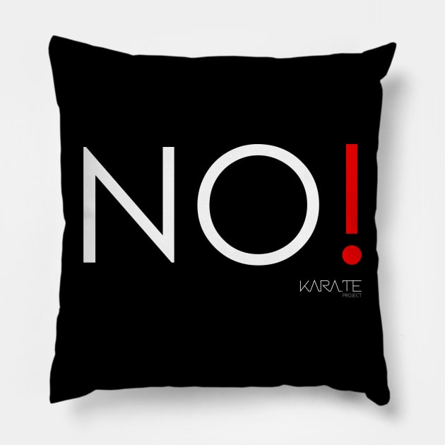 No means NO Pillow by KaraTe Project