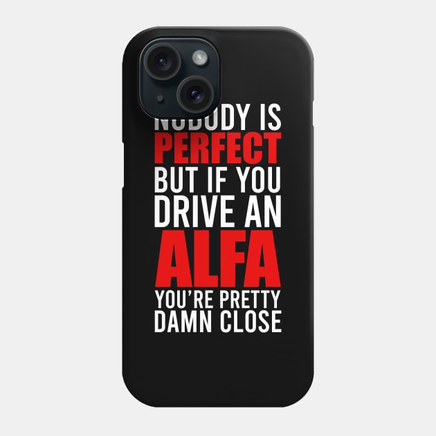 Alfa Romeo Owners Phone Case by VrumVrum