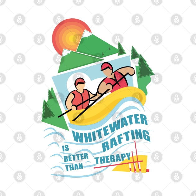 Whitewater rafting is better than therapy by FunawayHit