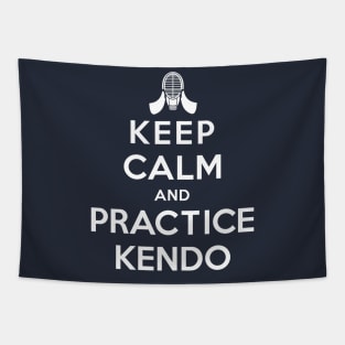 Keep Calm and Practice Kendo Tapestry