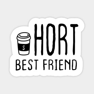 Partnerlook Coffee Short Best Friend Funny Little People Gift Magnet