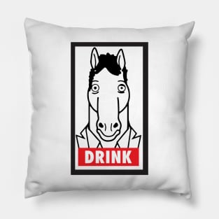 Obey Bojack Pillow