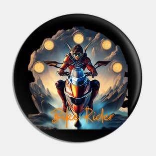 Bike Rider Pin