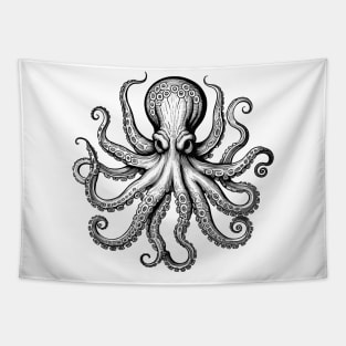 Eyeless Octopus Tapestry