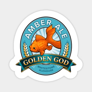 Golden God Amber Ale Magnet