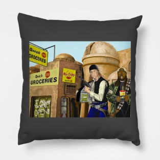 Jay Solo & Silent ChewBobcca Pillow