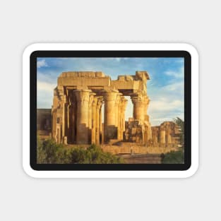 Temple of Kom Ombo in Egypt Magnet