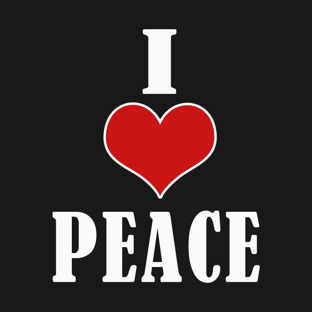 i love peace by Elegance14