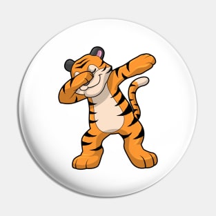 Tiger at Hip Hop Dance Dab Pin