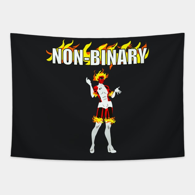 NON-BINARY Tapestry by MichaelFitzTroyT