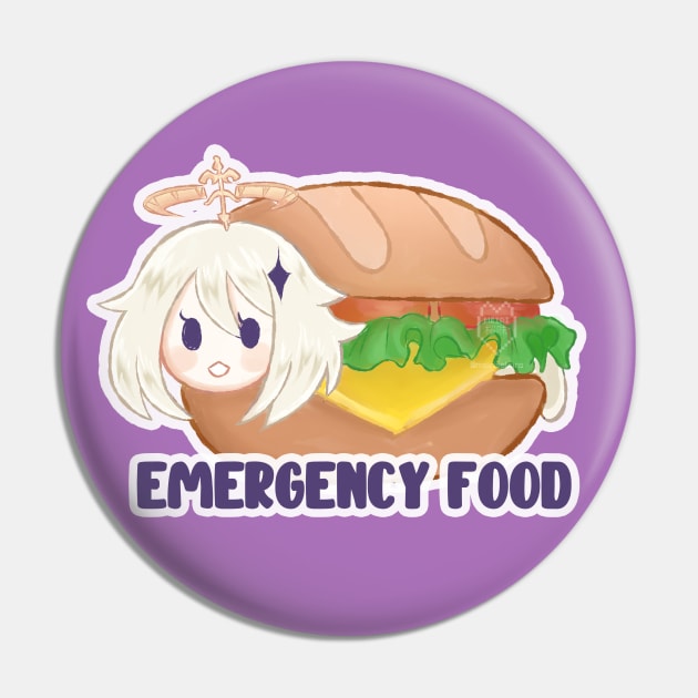 Paimon - Emergency Food Pin by Meiri Sakura 