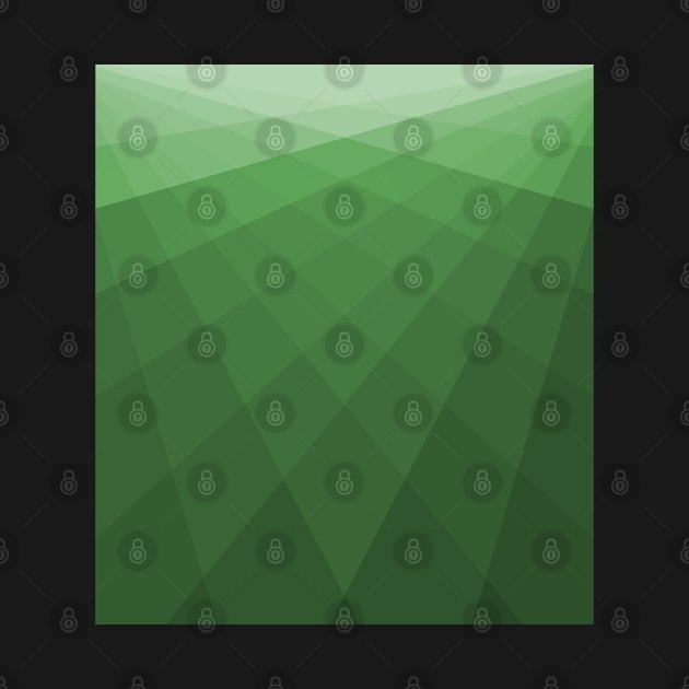 Geometric Green Pattern by Janremi