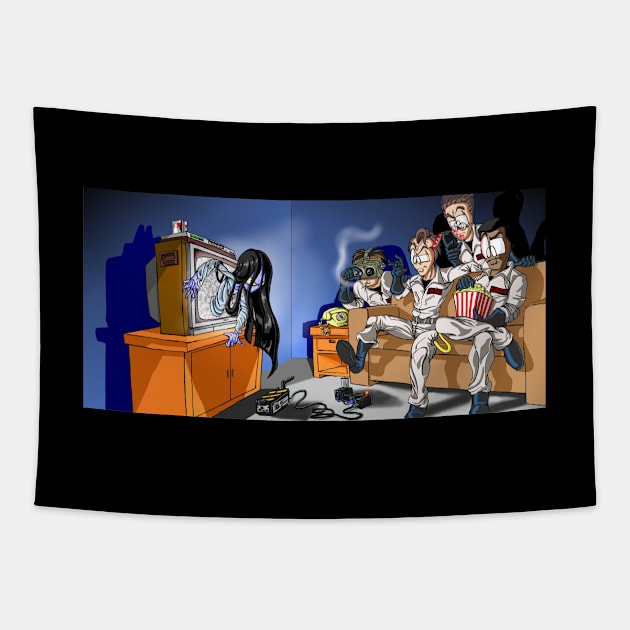 Ghostbusters-Ring Tapestry by egocenter