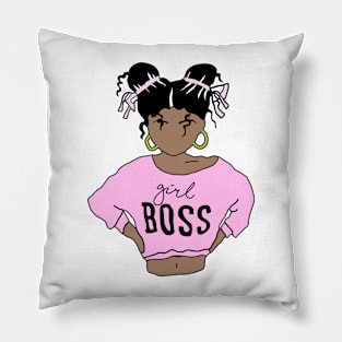 Girl Boss Pillow