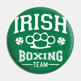 Funny - Irish Boxing Team (vintage look) Pin