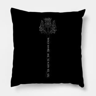 Clan Mackenzie Heart in the Highlands Pillow