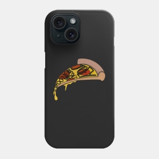 Joey loves pizza - black Phone Case