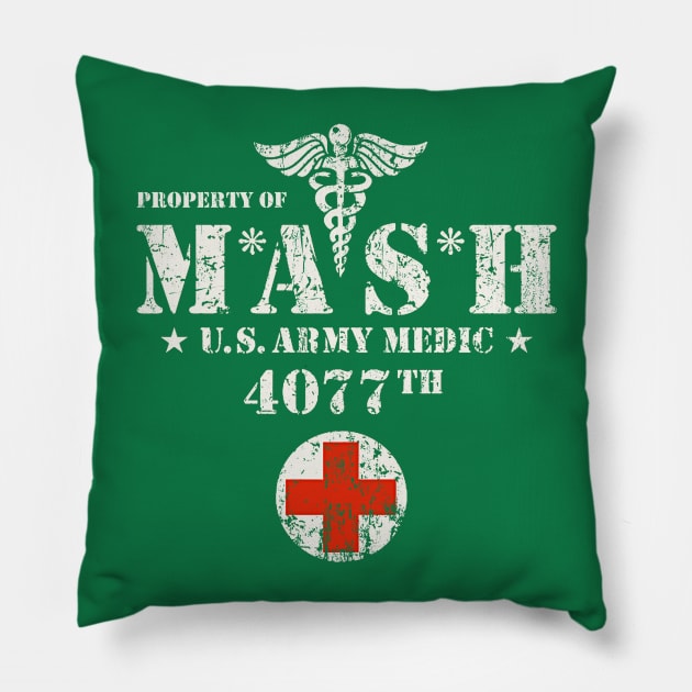 MASH TV Show Pillow by Alema Art