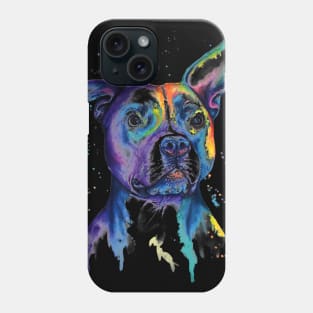 Colorful Baby Pit-bull Terrier Lover Dad Mom Funny Kidding Phone Case