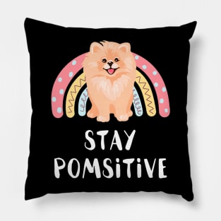 Funny Pom Pomeranian Lover Gift Pillow