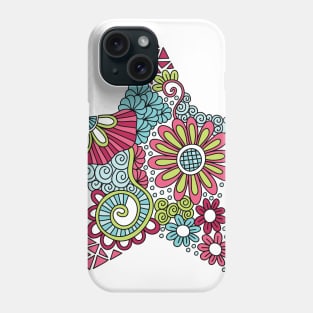 Bright Star Doodle Phone Case