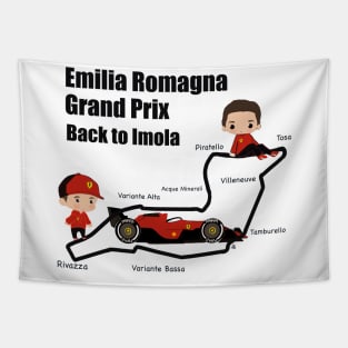 Imola is Back Tapestry