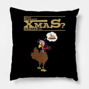 pavo navideño Pillow