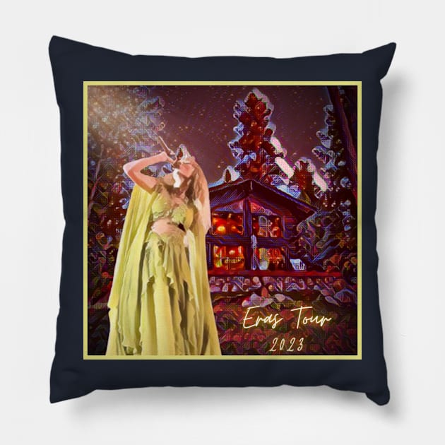 ERAS TOUR FOLKLORE Pillow by EmoteYourself