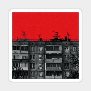 POST-SOVIET PANELKA // Typical russian panel houses Magnet