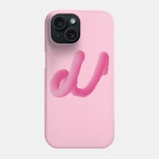 u animal initials Phone Case